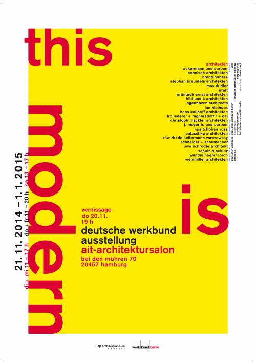 Plakat der Ausstellung
