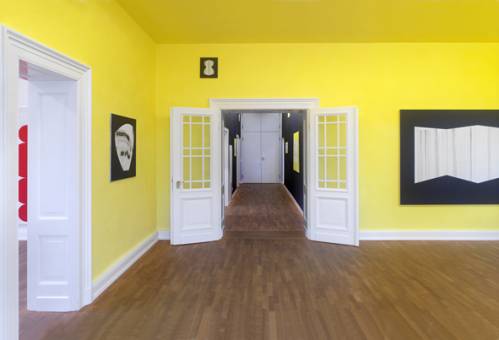 Detlef Beer. Bild Farbe Raum, Foto: Achim Kukulis